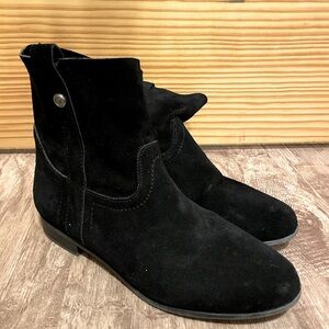 FRYE genuine suede booties